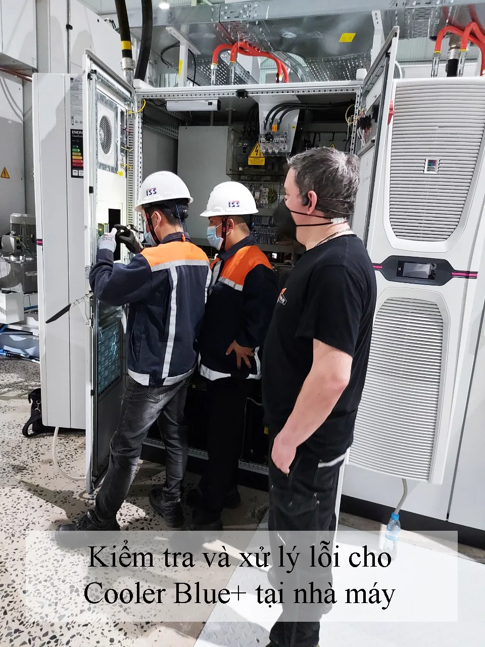 Engineers Working at the Factory