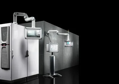 Rittal Support Arm System – Giải Pháp Treo Và Vận Hành HMI Linh Hoạt Trong Công Nghiệp