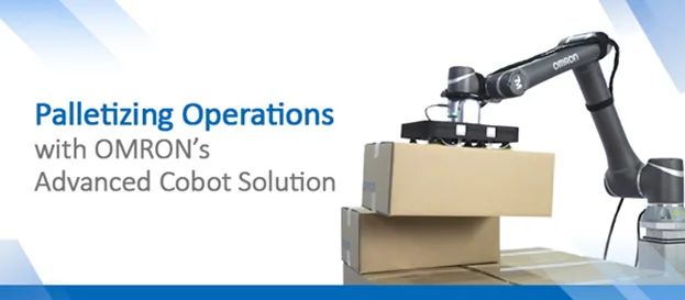 OMRON Palletizing Solution – A Breakthrough in Collaborative Robotics (Cobots)