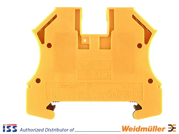 1010200000 | Cầu đấu dây nối đất WPE 6 Weidmuller | Chính hãng