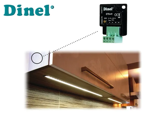 Sensor conversion switching operation Dinel CTS-41S