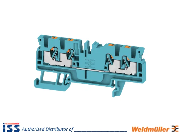 1521700000 | Cầu đấu dây A4C 2.5 BL Weidmuller | Chính hãng