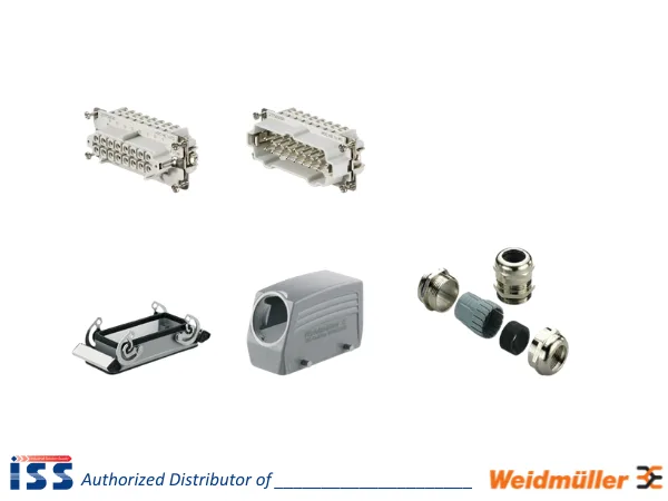 1802400000 | Unit Kit Heavy Duty Connectors HDC-KIT-HE 16.120 M Weidmuller | Genuine