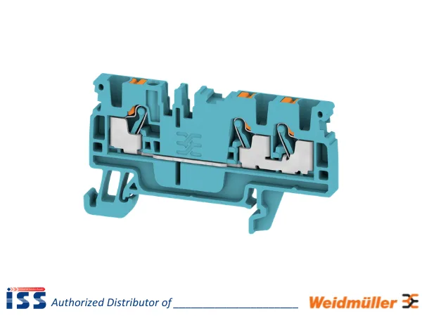 1521780000 | Terminal block A3C 2.5 BL Weidmuller | Genuine