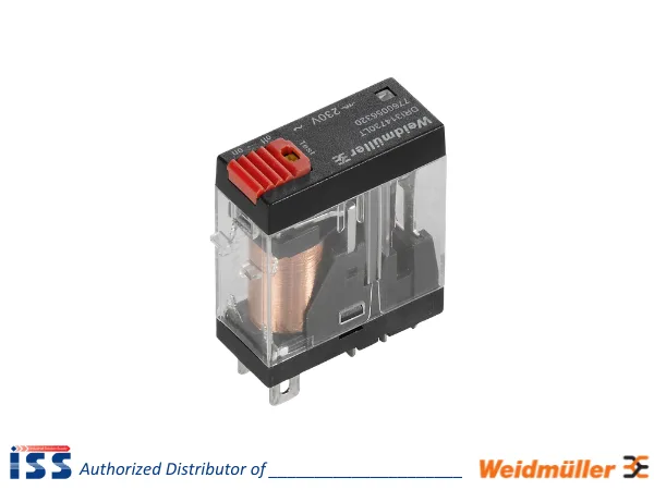 7760056318 | D-Series relay with 1 changeover contact DRI314524LT Weidmuller | Genuine