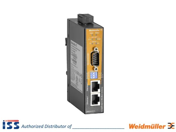 2682600000 | Converter industrial network IE-CS-MBGW-2TX-1COM Weidmuller | Genuine