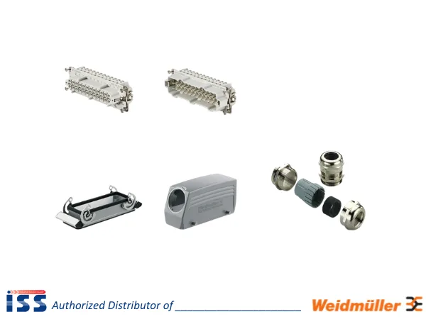 1712530000 | Unit Kit Heavy Duty Connectors HDC-KIT-HE 24.130 Weidmuller | Genuine