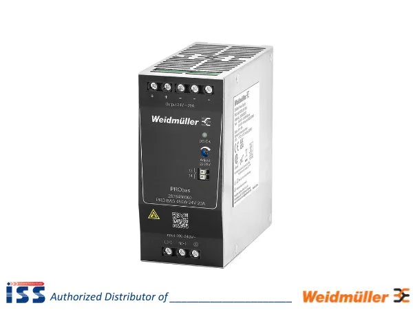 2838480000 | Power supply PRO BAS 480W 24V 20A Weidmuller | Genuine