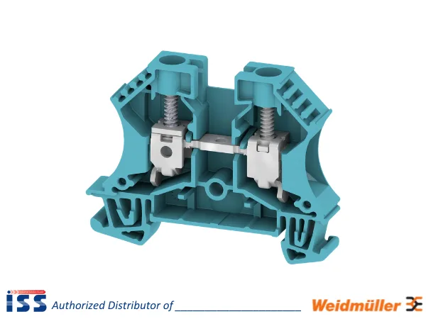 1020380000 | Terminal block WDU 10 BL Weidmuller | Genuine