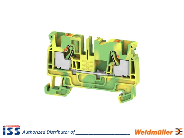 2051360000 | Cầu đấu dây nối đất A2C 4 PE Weidmuller | Chính hãng