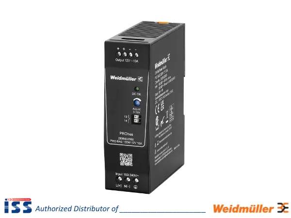 2838450000 | Power supply PRO BAS 120W 12V 10A Weidmuller | Genuine