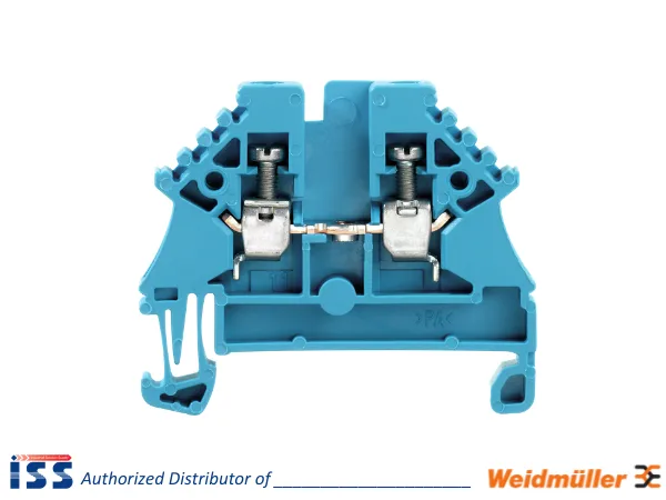 1023780000 | Terminal block WDU 2.5N BL Weidmuller | Genuine