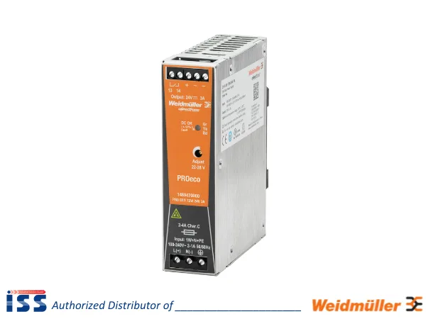 1469470000 | Power supply PRO ECO3 72W 24V 3A Weidmuller | Genuine