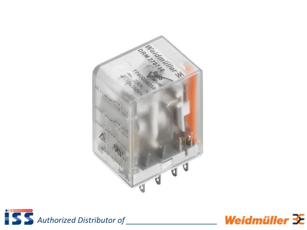 7760056183 | Relay 2 cặp tiếp điểm dòng D DRM270024L AU Weidmuller | Chính hãng
