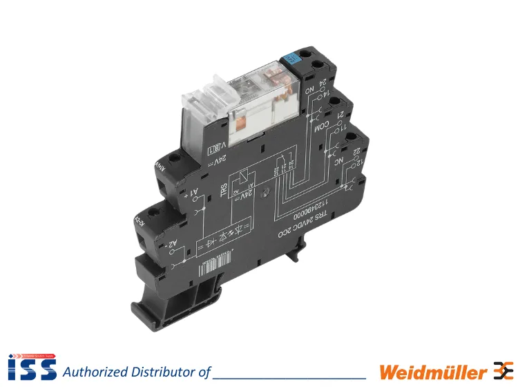 1123490000 Relay weidmuller 2CO 24VDC screw type