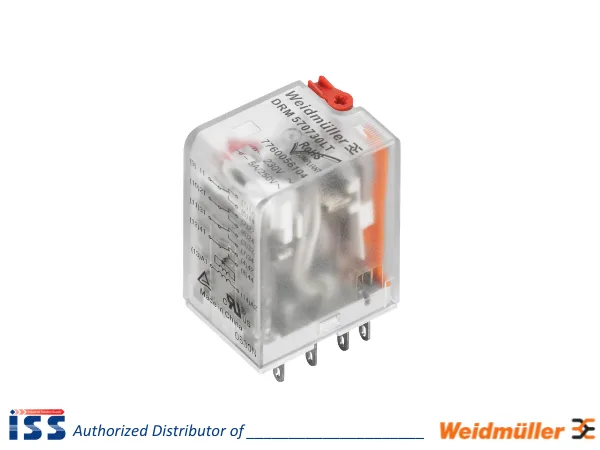 7760056104 | D-Series relay with 4 changeover contacts DRM570730LT Weidmuller | Genuine