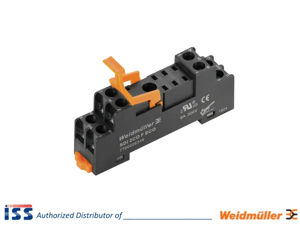 7760056349 | Relay socket 2 changeover contacts DRI SDI 2CO F ECO Weidmuller | Genuine