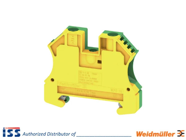 1010300000 | Terminal block connection ground WPE 10 Weidmuller | Genuine