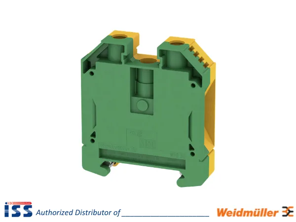 1010500000 | Terminal block connection ground WPE 35 Weidmuller | Genuine