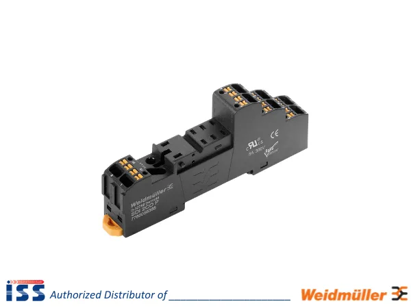 7760056365 | Relay socket 2 changeover contacts SDI 2CO P Weidmuller | Genuine