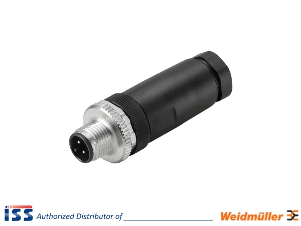 9456940000 | Giắc cắm thẳng SAISGS-P-5A-4/6-M12 Weidmuller | Chính hãng