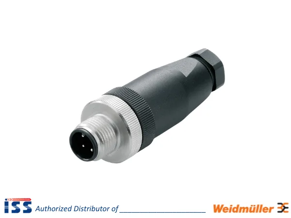 9457550000 | Straight plug SAISGS-P-4A-4/6-M12 Weidmuller | Genuine